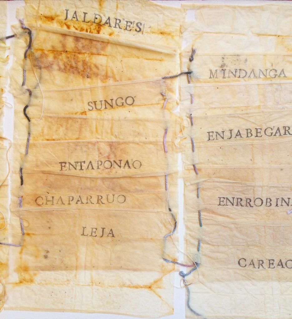 HILOS DE TIERRA 40X60cm 550 €